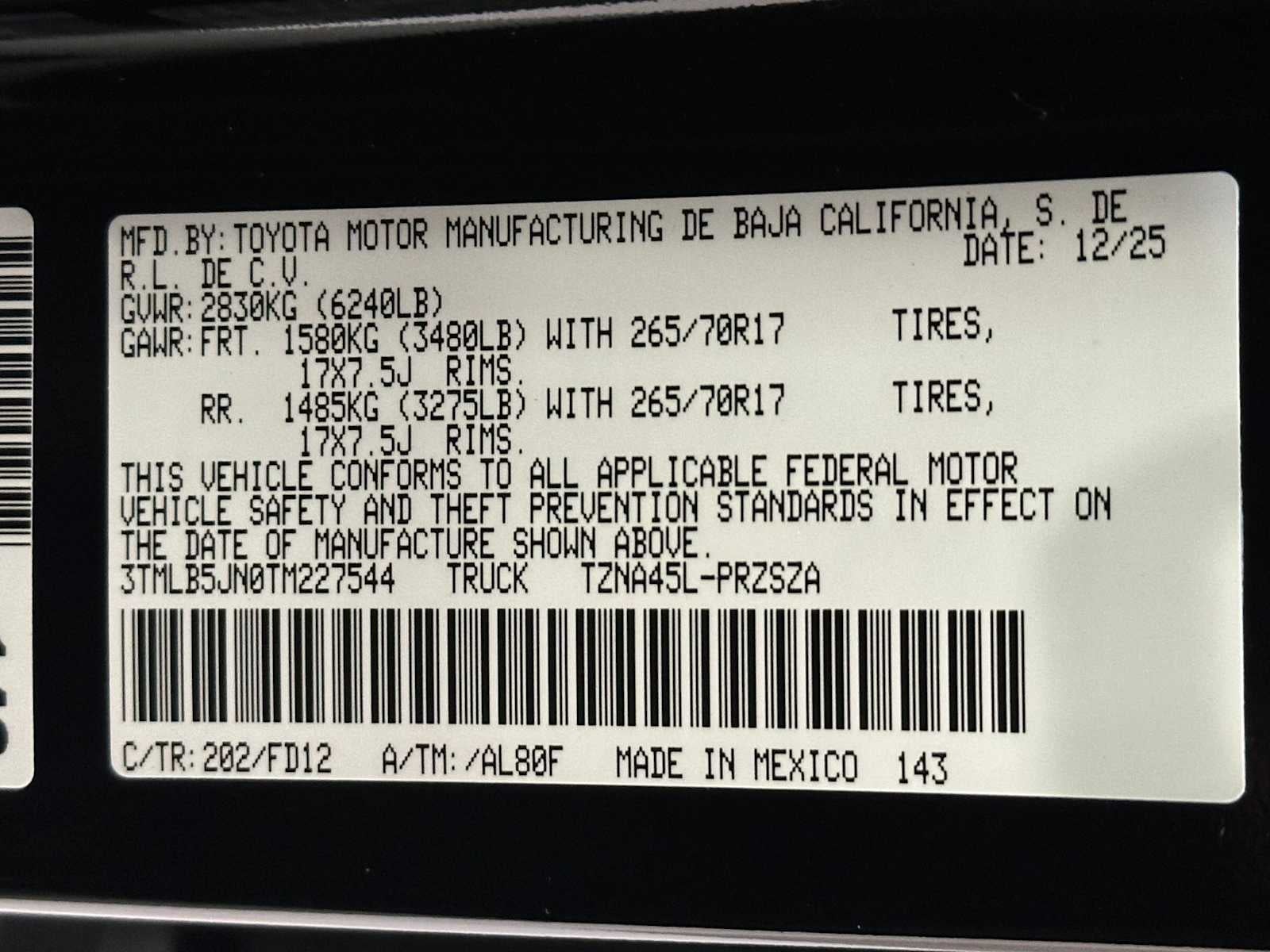 2026 Toyota Tacoma TRD Off-Road