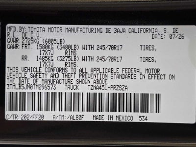 2026 Toyota Tacoma SR5