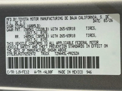 2026 Toyota Tacoma TRD Sport