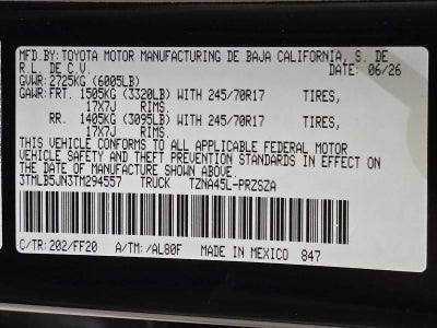 2026 Toyota Tacoma SR5