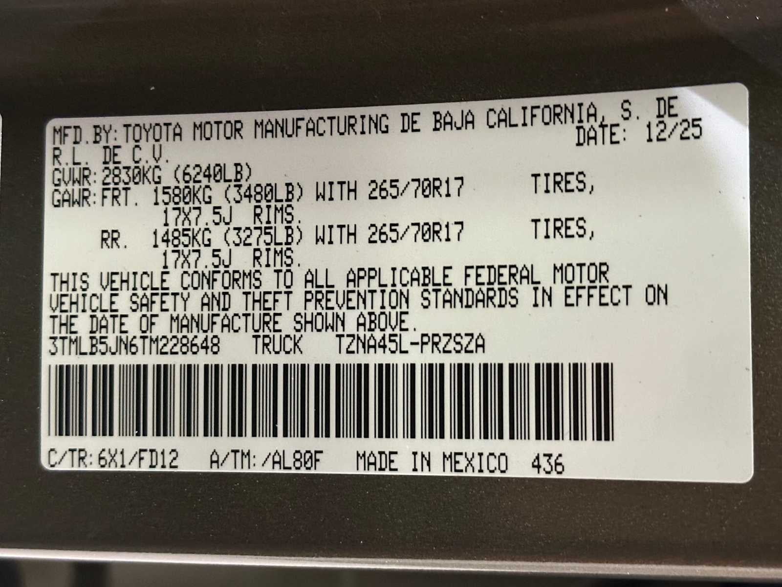 2026 Toyota Tacoma TRD Off-Road