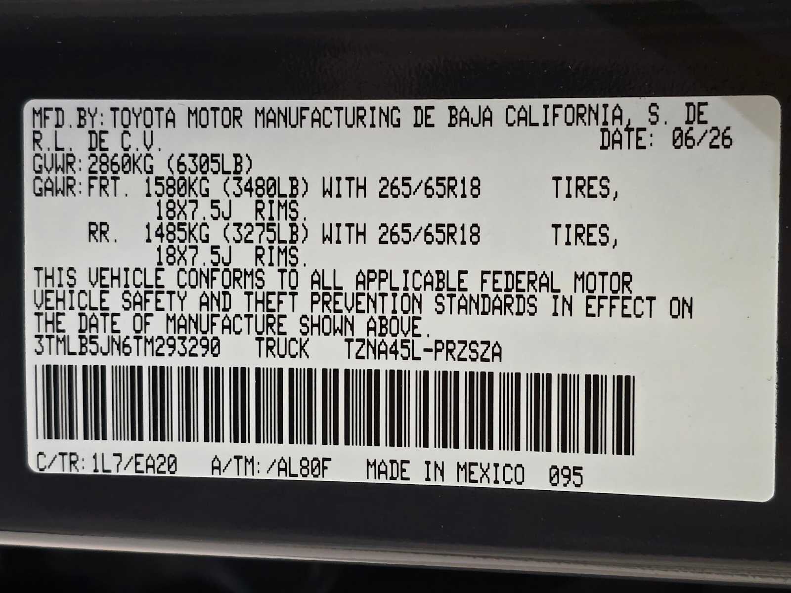 2026 Toyota Tacoma TRD Off-Road