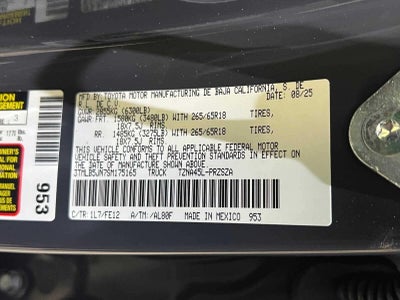 2025 Toyota Tacoma TRD Sport