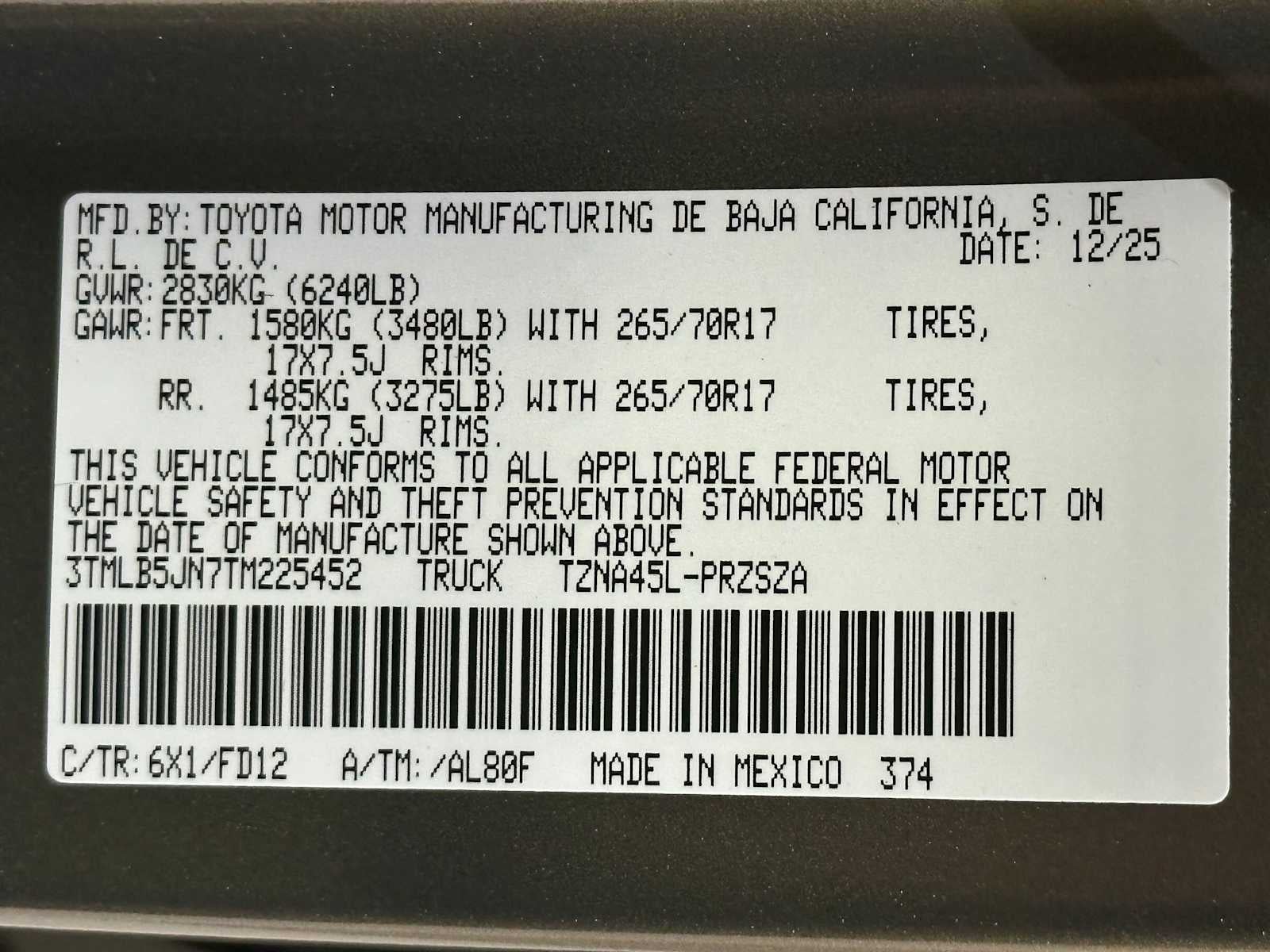 2026 Toyota Tacoma TRD Off-Road