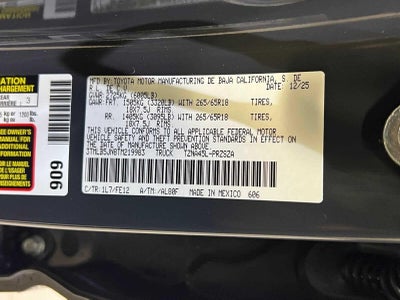 2026 Toyota Tacoma TRD Sport