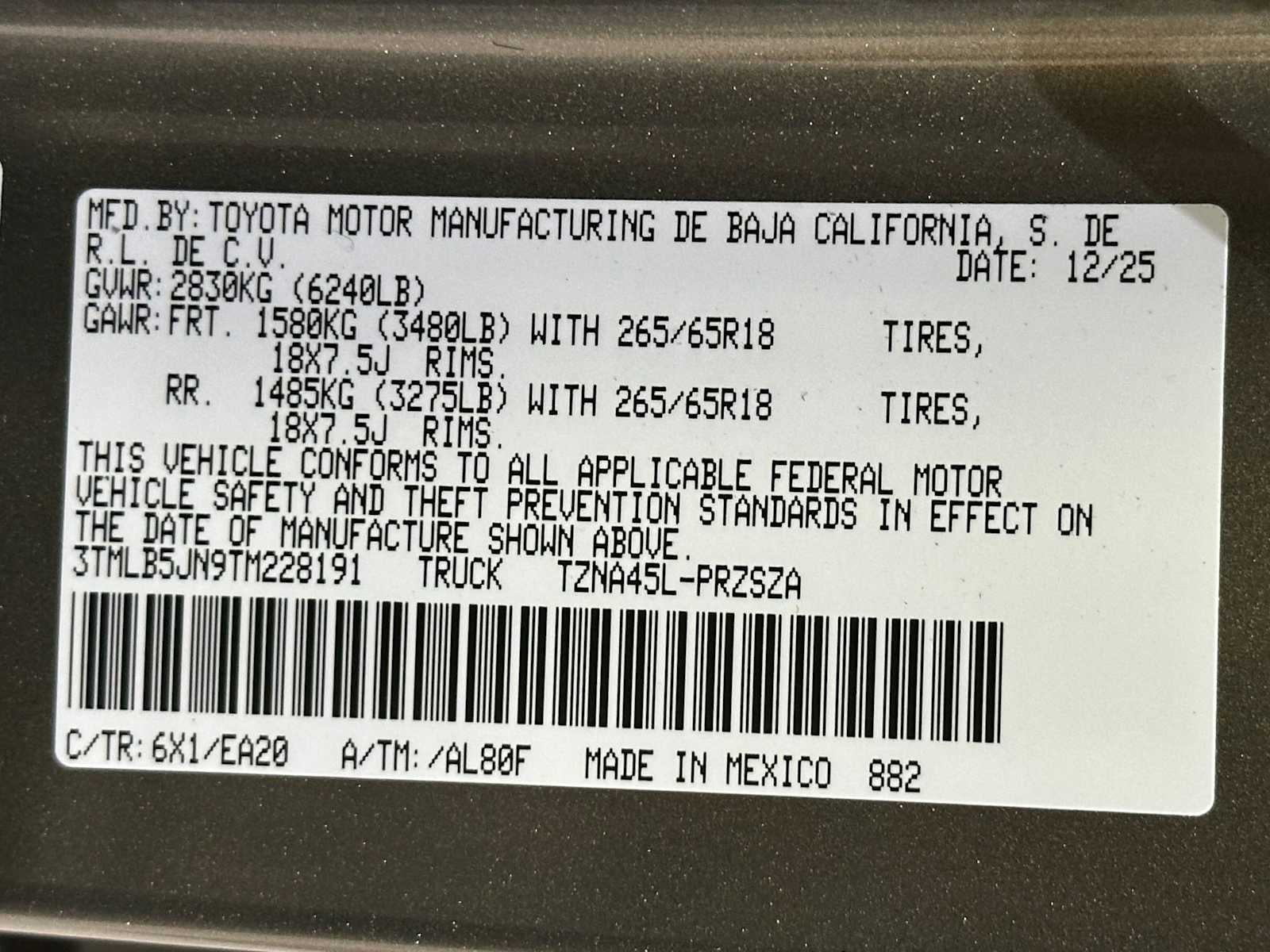 2026 Toyota Tacoma TRD Off-Road