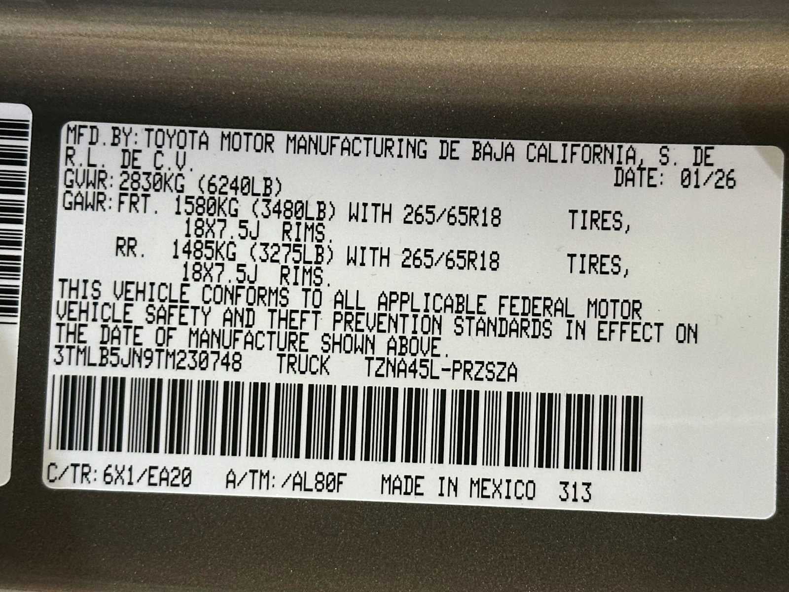 2026 Toyota Tacoma TRD Off-Road