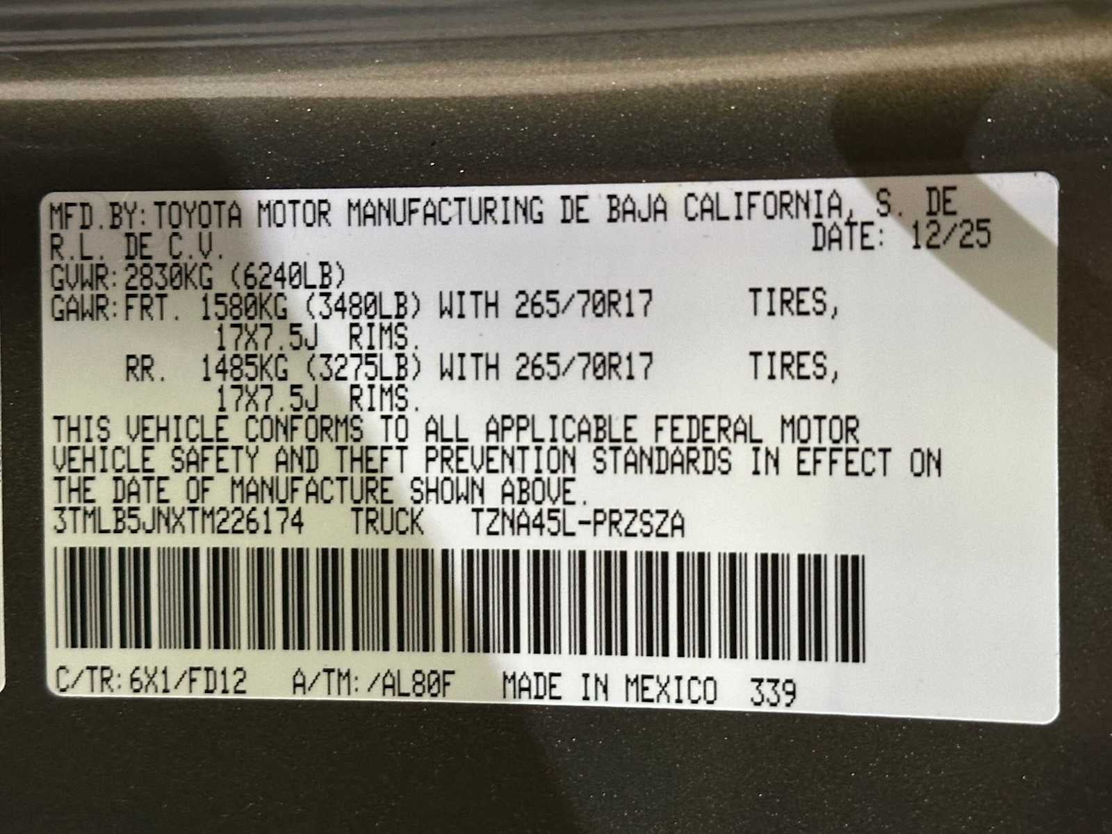 2026 Toyota Tacoma TRD Off-Road