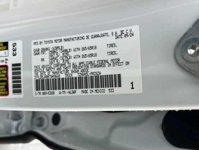 2024 Toyota Tacoma Limited