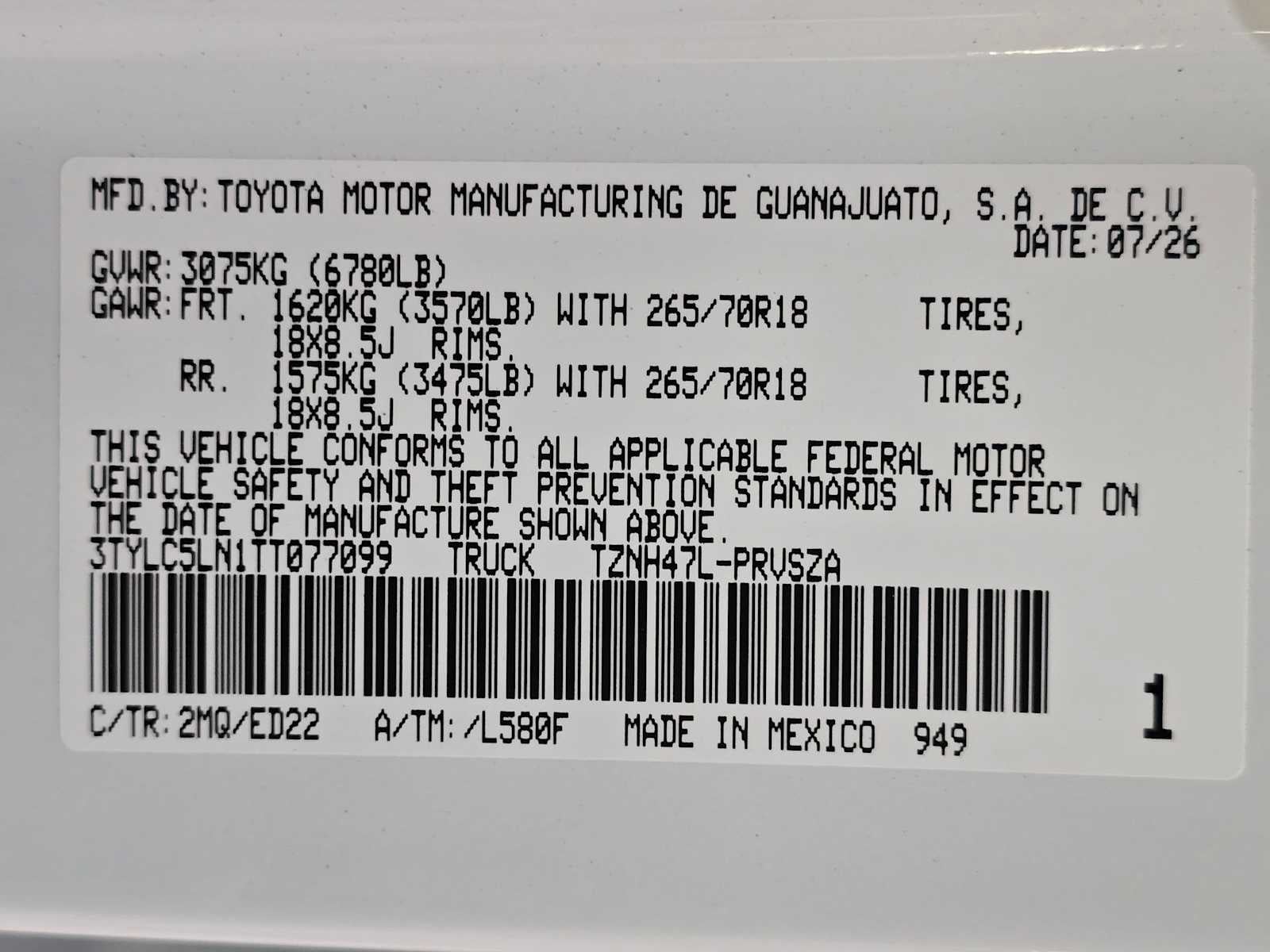 2026 Toyota Tacoma TRD Pro Hybrid