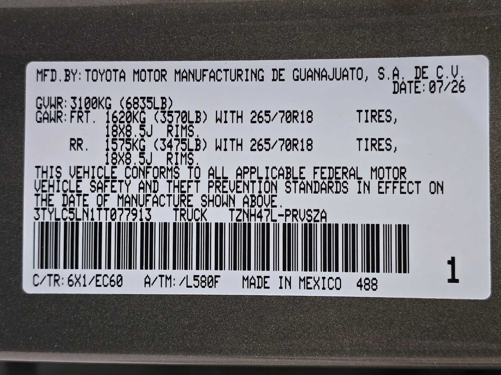 2026 Toyota Tacoma Trailhunter Hybrid