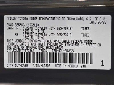 2026 Toyota Tacoma TRD Off Road Hybrid