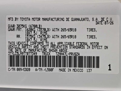 2026 Toyota Tacoma i-FORCE MAX Limited i-FORCE MAX
