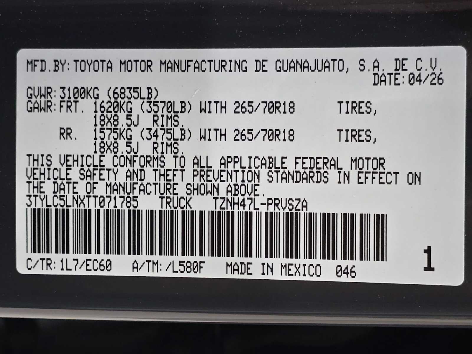 2026 Toyota Tacoma Trailhunter Hybrid