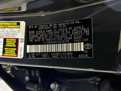 2026 Toyota Camry XLE