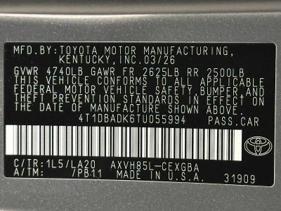 2026 Toyota Camry XLE
