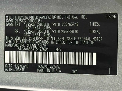 2026 Toyota Grand Highlander XLE