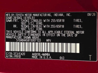 2026 Toyota Grand Highlander Hybrid XLE