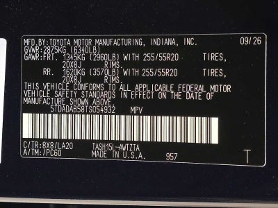 2026 Toyota Grand Highlander Hybrid Hybrid MAX Platinum