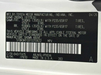 2026 Toyota Sienna LE