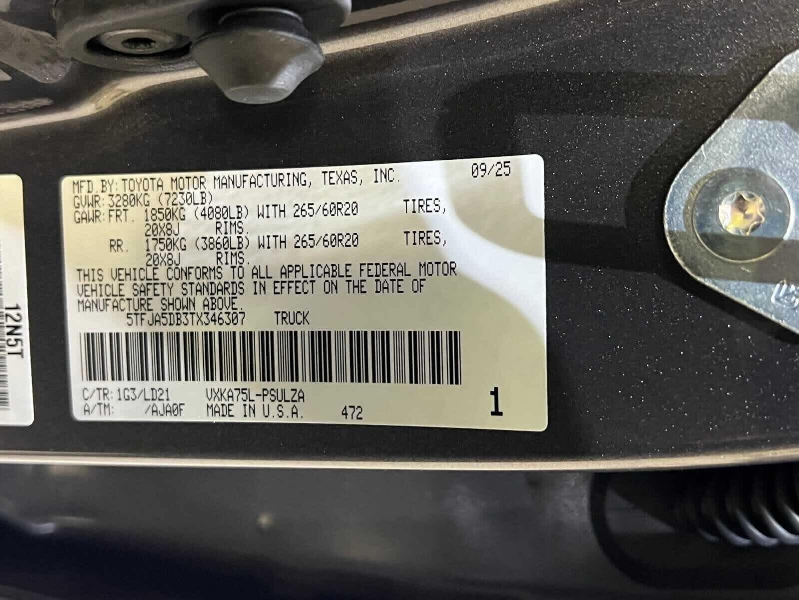 2026 Toyota Tundra Limited