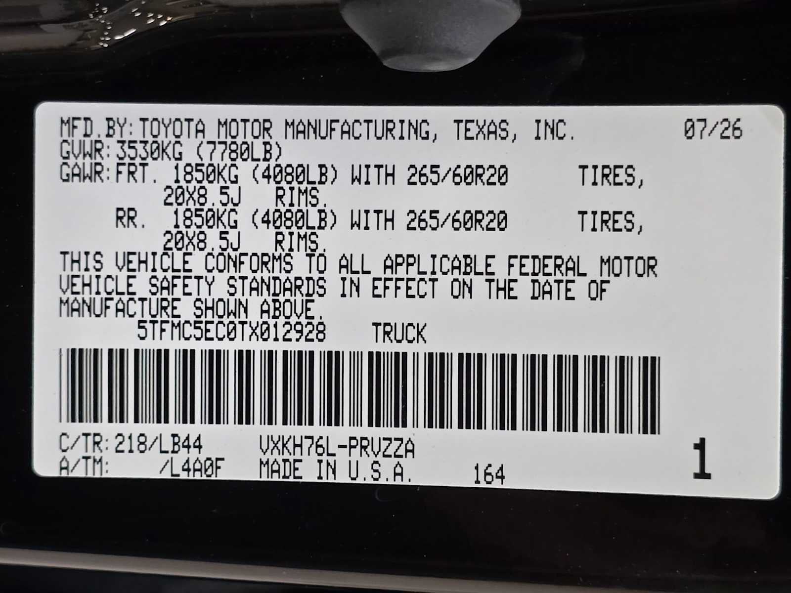 2026 Toyota Tundra i-FORCE MAX 1794 Edition i-FORCE MAX