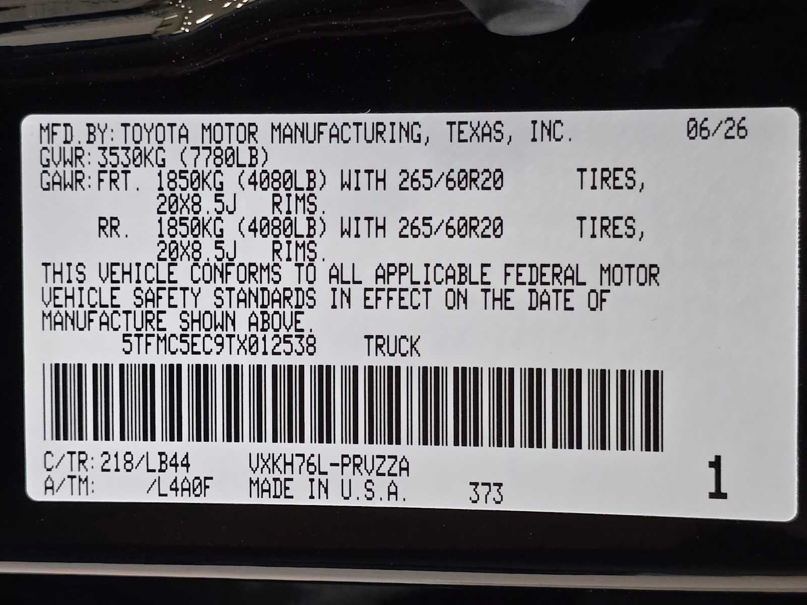2026 Toyota Tundra i-FORCE MAX 1794 Edition i-FORCE MAX