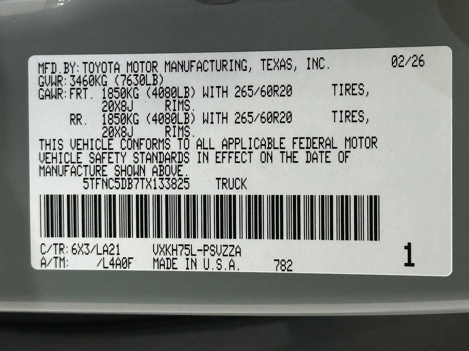 2026 Toyota Tundra i-FORCE MAX Platinum i-FORCE MAX