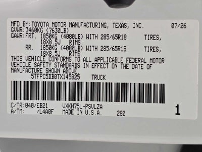 2026 Toyota Tundra i-FORCE MAX TRD Pro