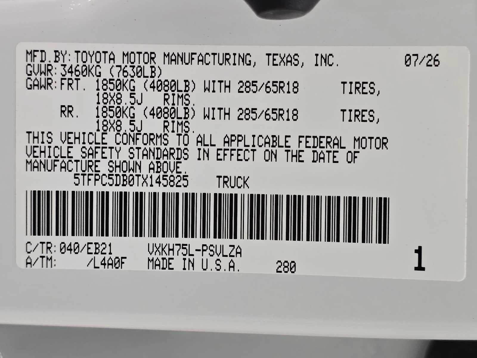 2026 Toyota Tundra i-FORCE MAX TRD Pro