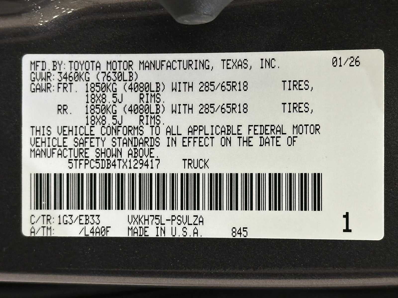 2026 Toyota Tundra i-FORCE MAX TRD Pro