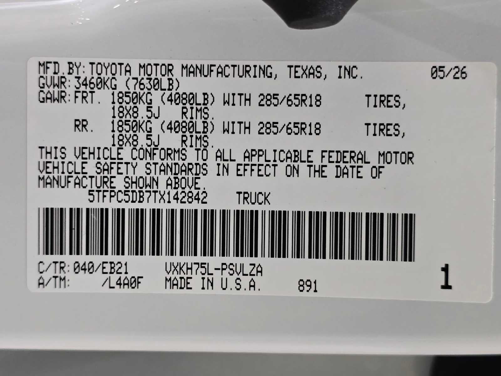 2026 Toyota Tundra i-FORCE MAX TRD Pro