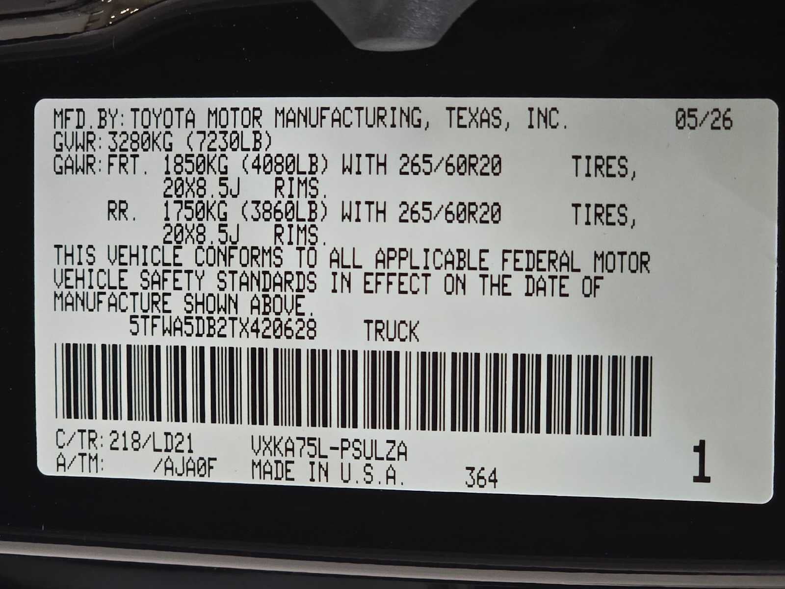 2026 Toyota Tundra Limited