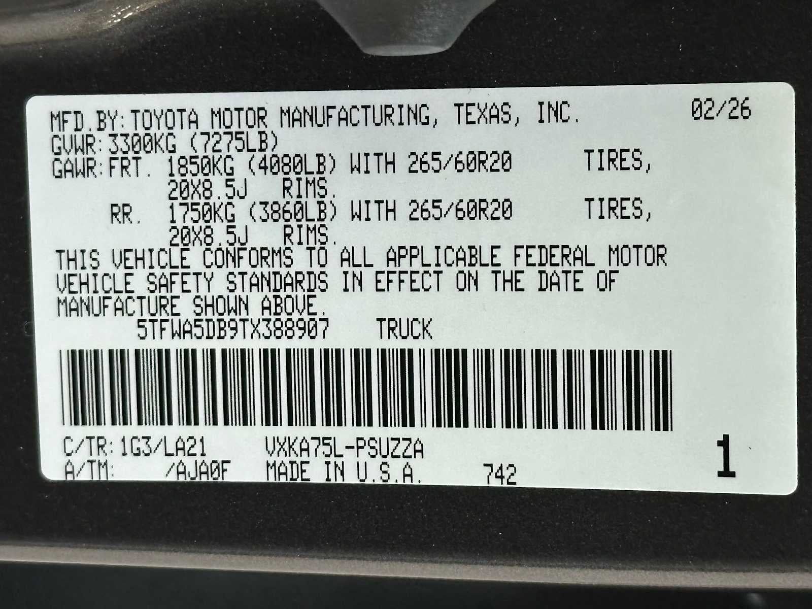 2026 Toyota Tundra Platinum