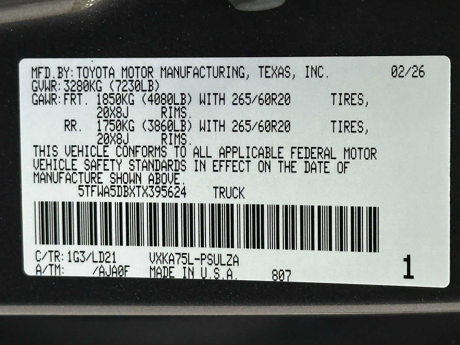 2026 Toyota Tundra Limited