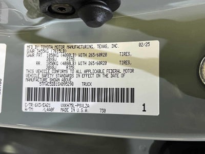 2025 Toyota Tundra i-FORCE MAX Limited i-FORCE MAX