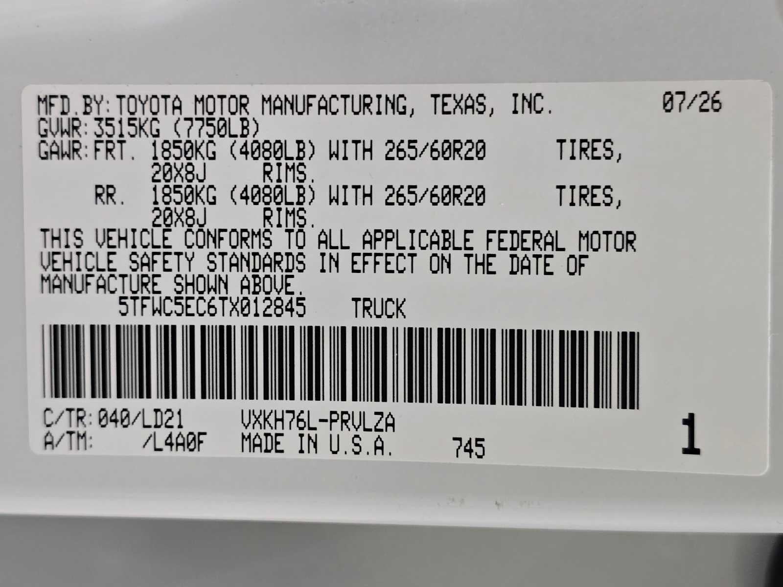 2026 Toyota Tundra i-FORCE MAX Limited i-FORCE MAX
