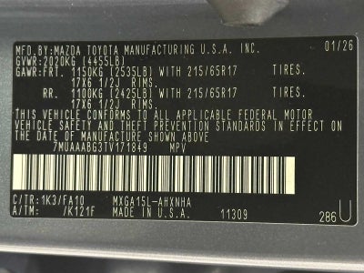 2026 Toyota Corolla Cross L