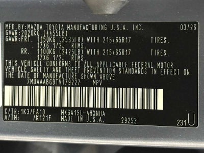 2026 Toyota Corolla Cross L