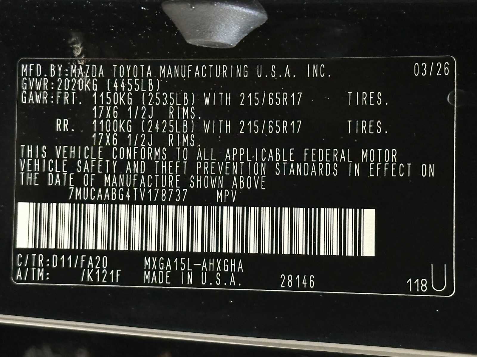 2026 Toyota Corolla Cross LE