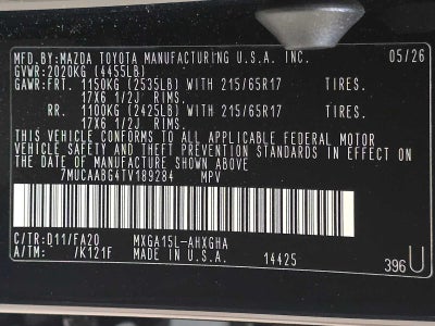 2026 Toyota Corolla Cross LE