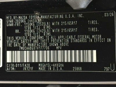 2026 Toyota Corolla Cross LE