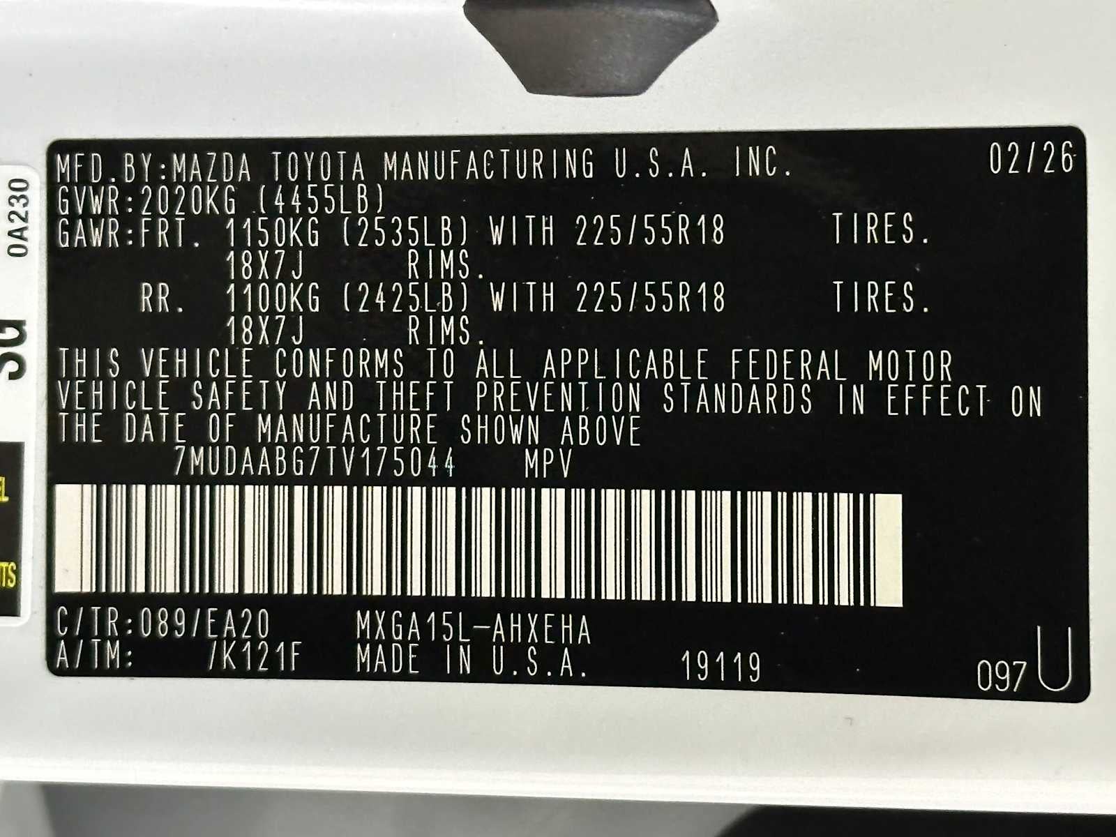 2026 Toyota Corolla Cross XLE