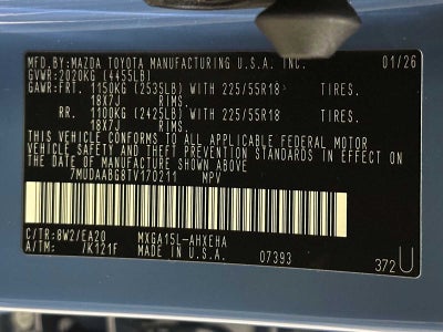 2026 Toyota Corolla Cross XLE