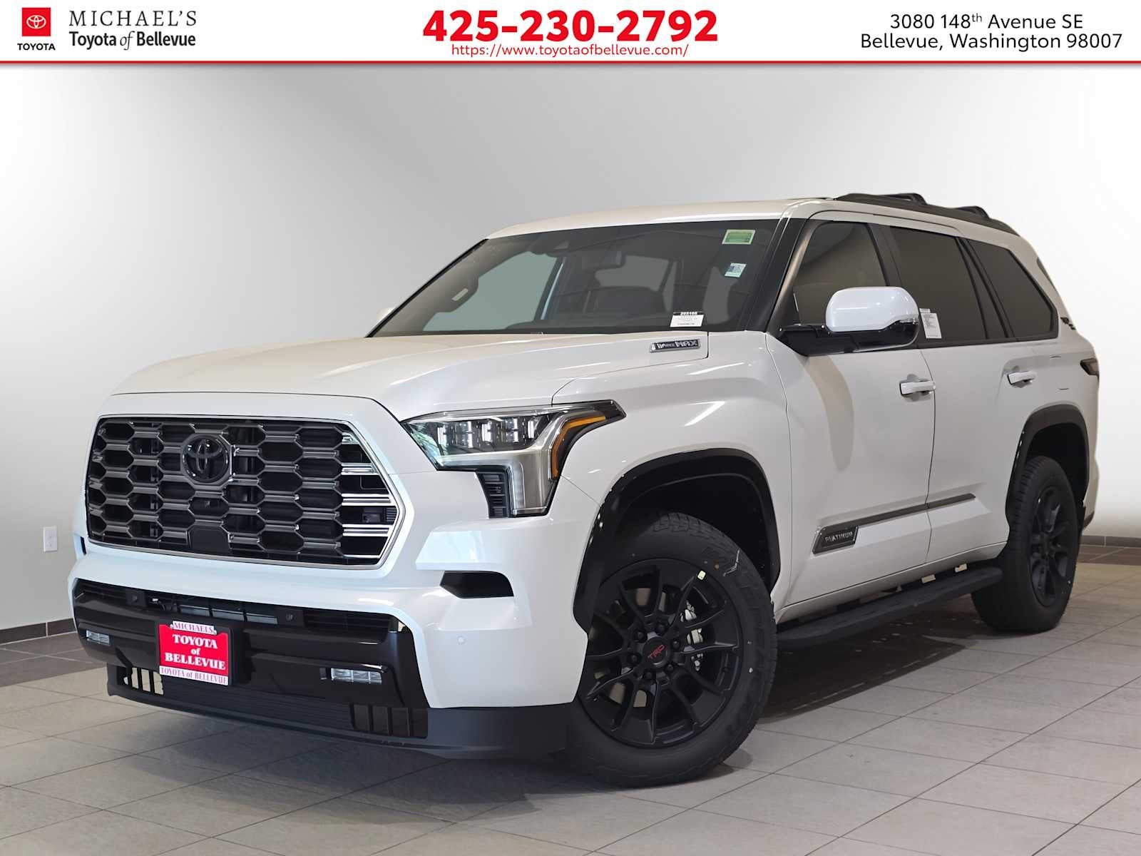 2026 Toyota Sequoia Platinum 4WD i-FORCE MAX Hybrid's photo