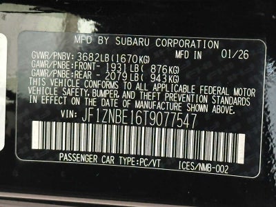 2026 Toyota GR86 GR86 Premium