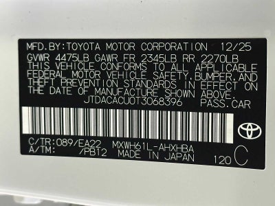 2026 Toyota Prius Plug-in Hybrid XSE Premium