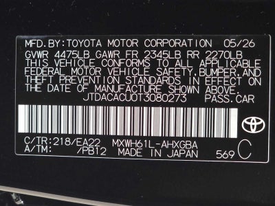 2026 Toyota Prius Plug-In Hybrid XSE