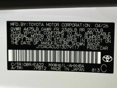 2026 Toyota Prius Plug-In Hybrid XSE Premium