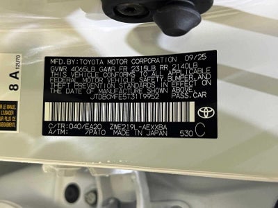 2026 Toyota Corolla Hybrid Hybrid XLE